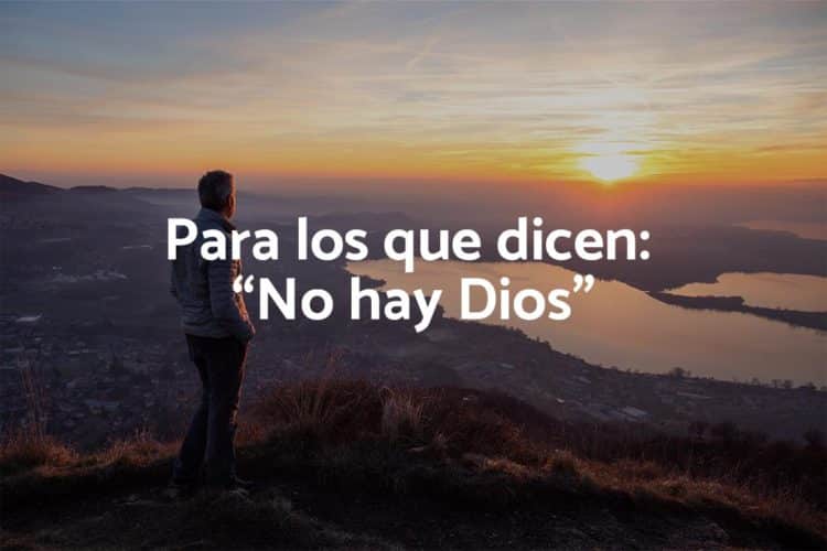 No hay Dios